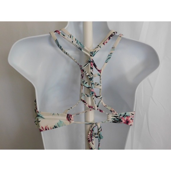 Arizona Swimsuit Swim Top Multi Colored Print Size Small - Picture 3 of 8